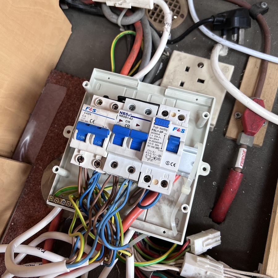 240 Volt Investigation & Repairs for camper vans, caravan and motorhome
