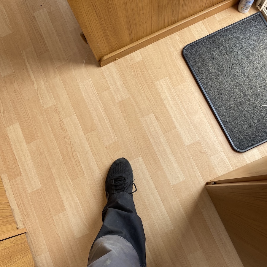 Caravan and motorhome Floor Delam & Repair
